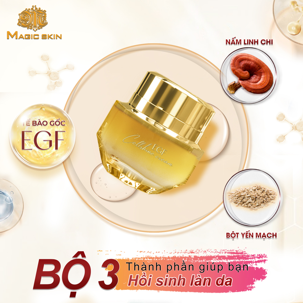 Kem Dưỡng Phục Hồi Tế Bào Gốc Magic Skin - EGF Cellshine Cream 35g