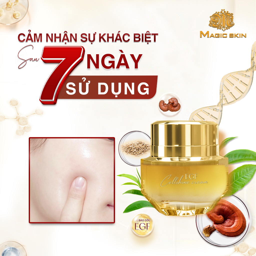 Kem Dưỡng Phục Hồi Tế Bào Gốc Magic Skin - EGF Cellshine Cream 35g