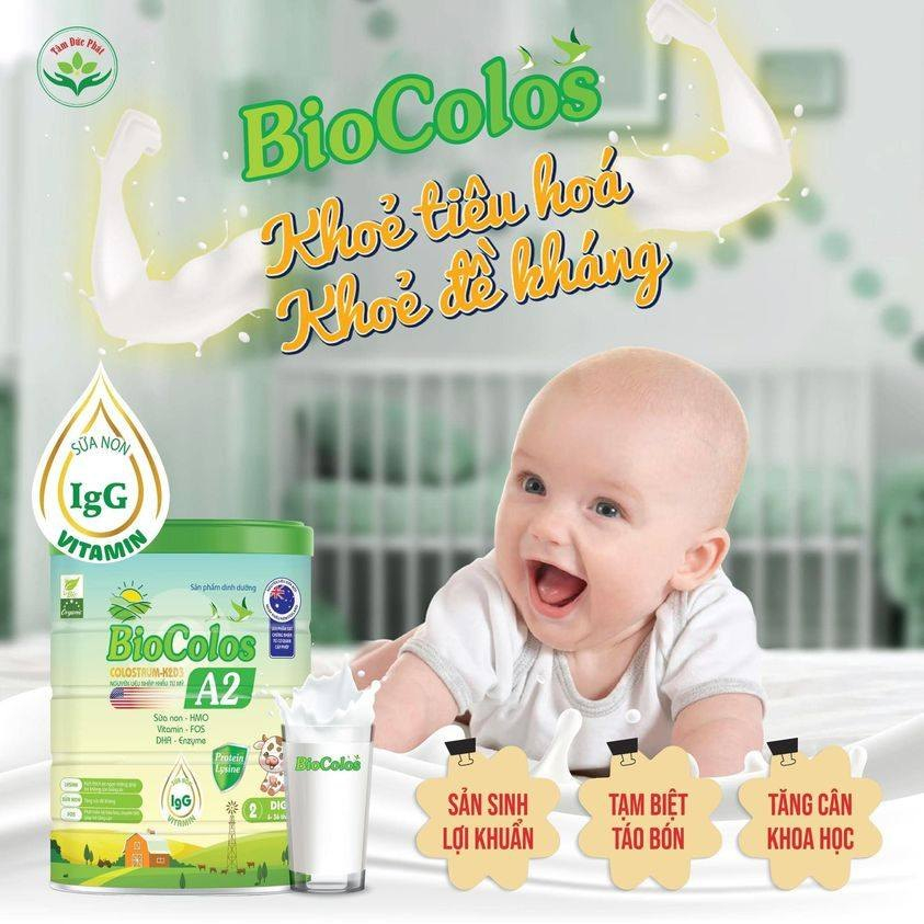 sữa mát Biocolos A2
