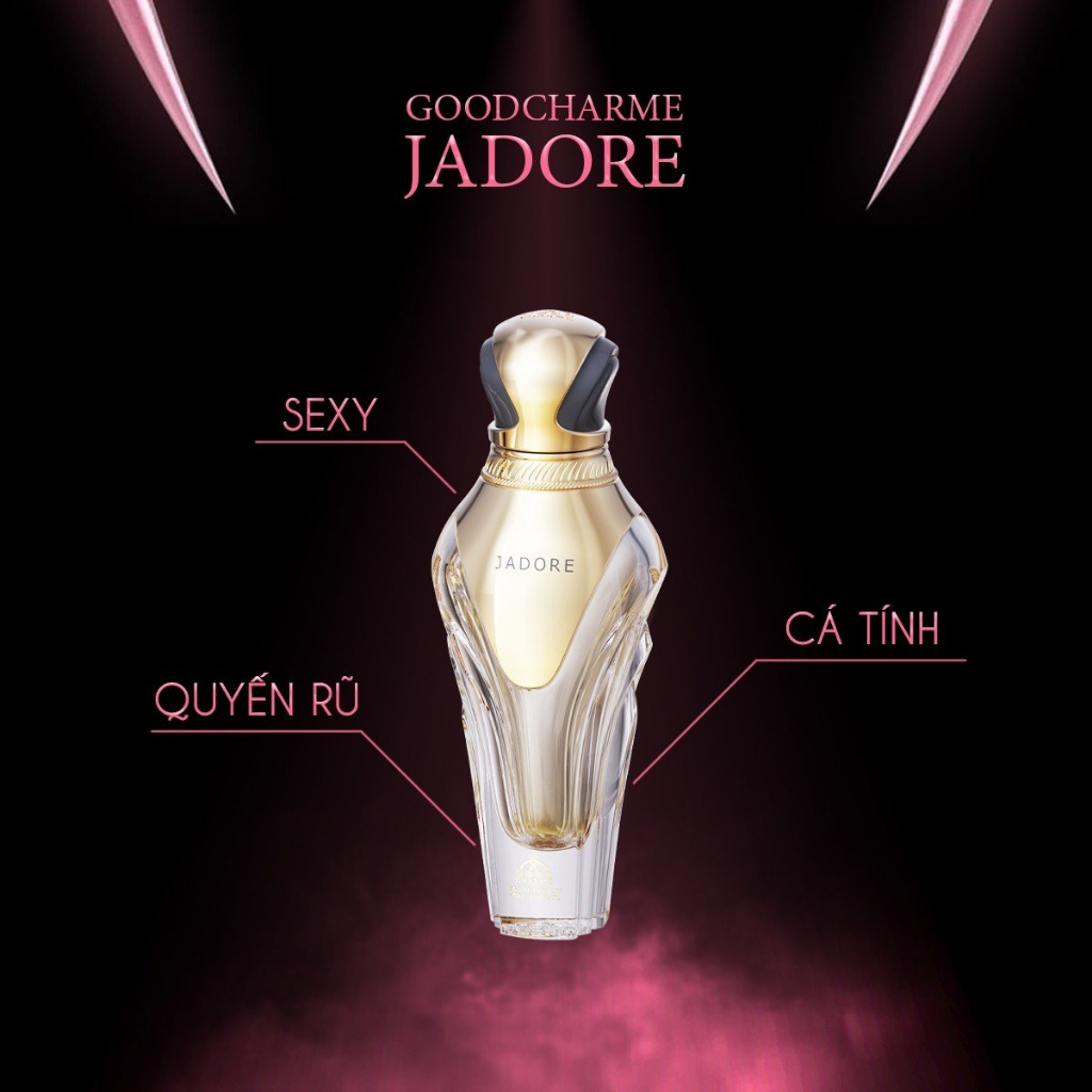 Nước Hoa Good Char.me Jadore 10ml - Nước Hoa Nữ Chiết Hương Floral Woody Musk Phong Cách Quyến Rũ, Sexy, Cá Tính
