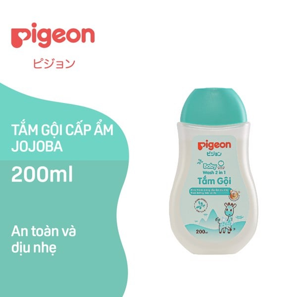 Tắm Gội Dịu Nhẹ Pigeon Hương Jojoba 200Ml  mã sp D51202400