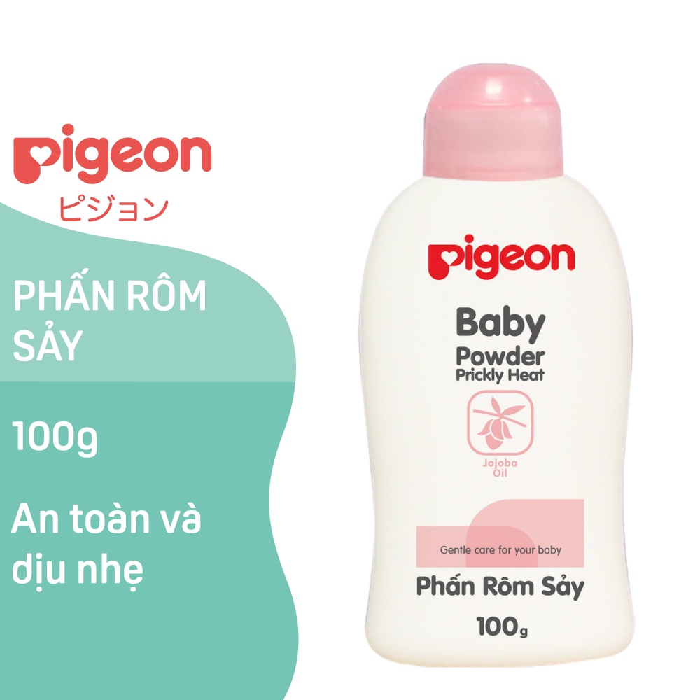 Phấn Rôm Sảy Pigeon Nắp Màu 100g và 200g B6