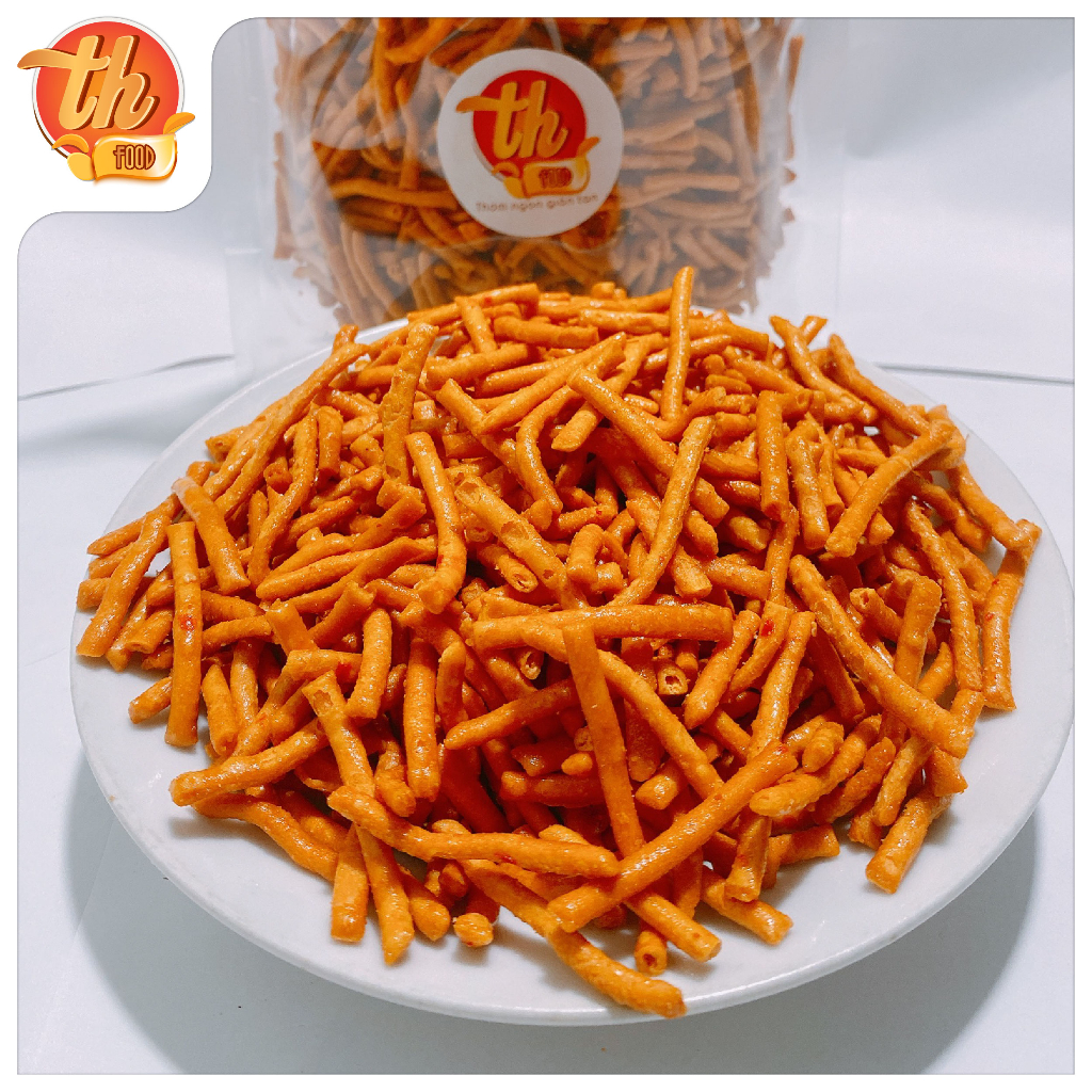 500G Quẩy Cay Thơm Ngon Giòn Giòn Cay Cay, Bim Bim Cay Đặc Biệt