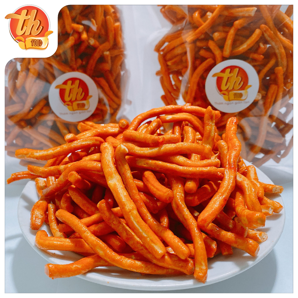 500G Quẩy Cay Thơm Ngon Giòn Giòn Cay Cay, Bim Bim Cay Đặc Biệt