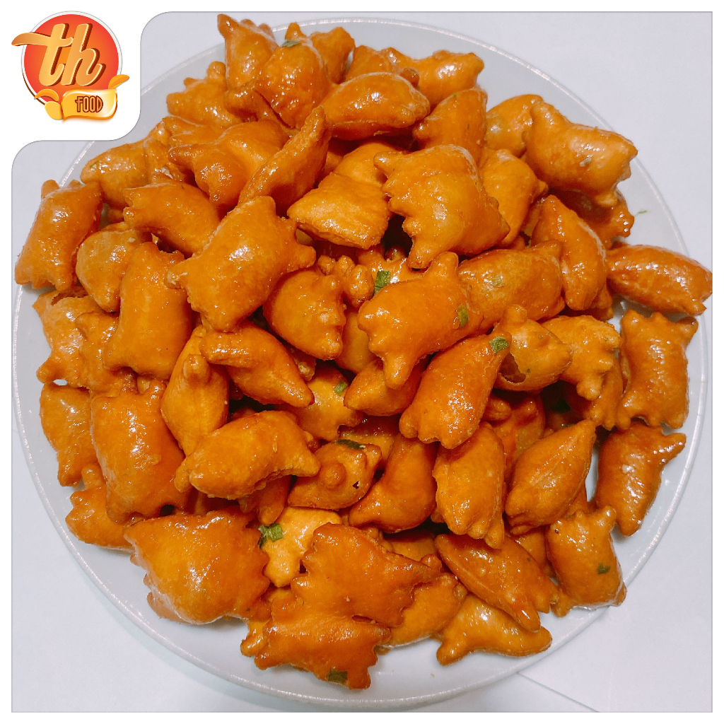 500G Cua Béo Mỡ Hành Giòn Rùm Rụm, Bánh Cua Vị Mỡ Hành Thơm Ngon Đặc Biệt