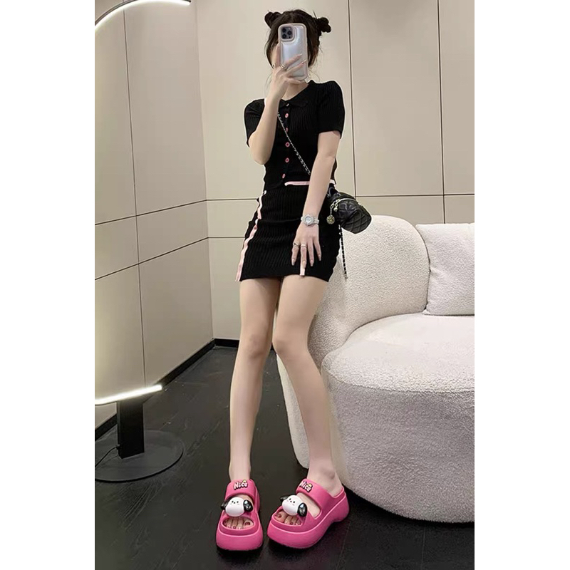 Dép Lê Nữ đế dày hình mặt cún dễ thương- TĂNG 1 SIZE