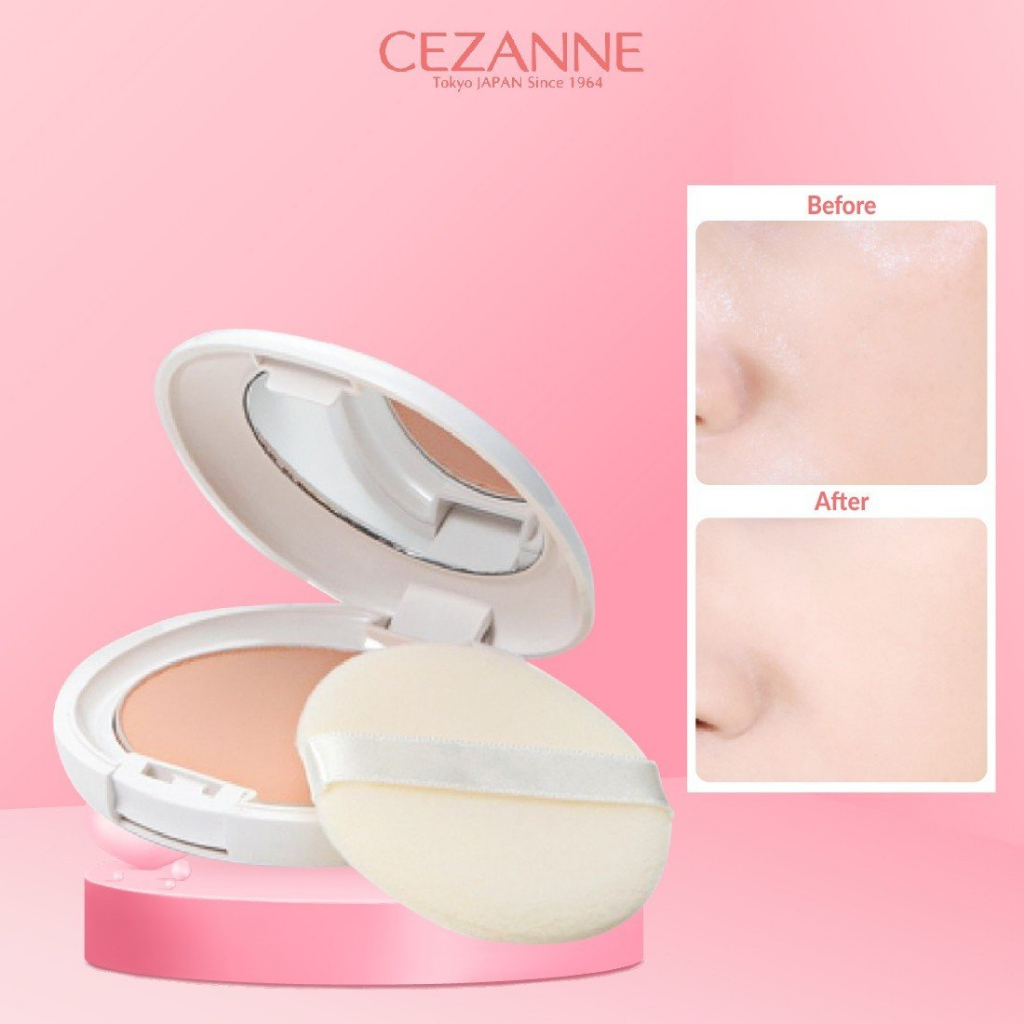 Phấn phủ Cezanne Uv Face Powder N Nhật Bản siêu mịn che phủ tốt SPF12 PA++ 11g