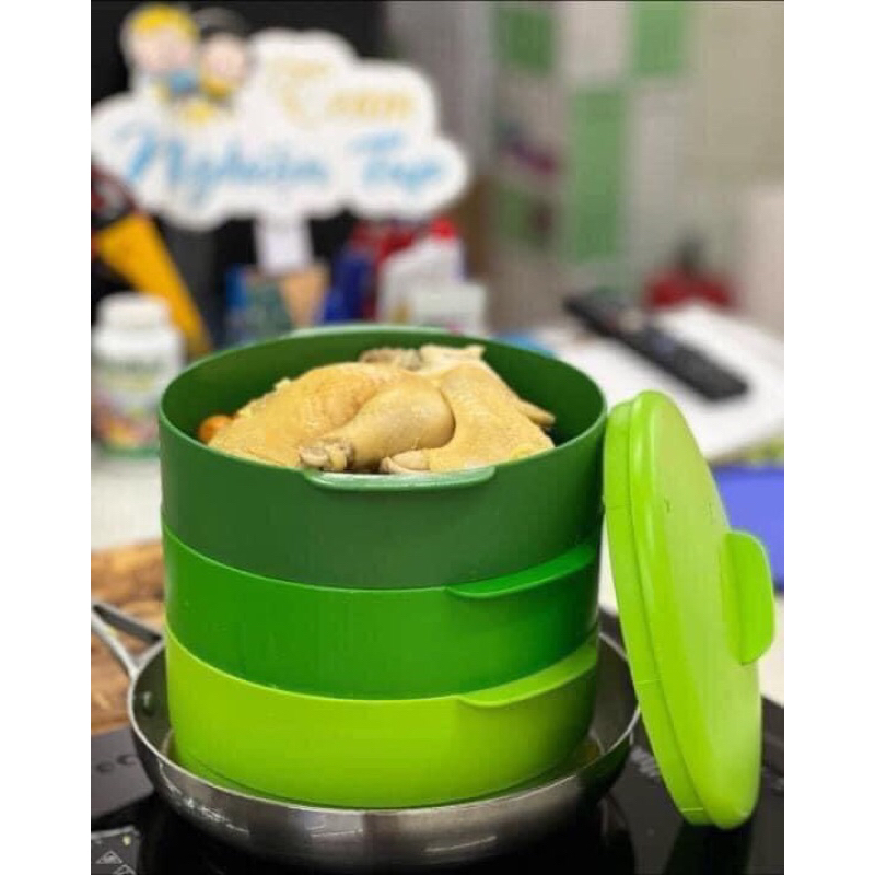 xửng hấp 3 tầng Tup ( mới )