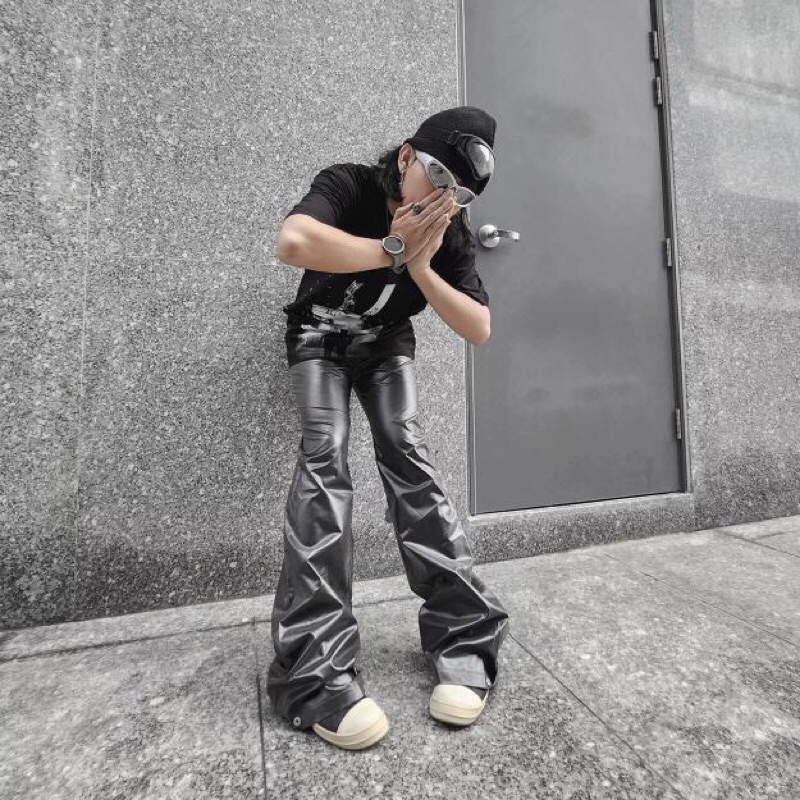 - POLY COATED WIND PANT / QUẦN GIÓ ỐNG LOE