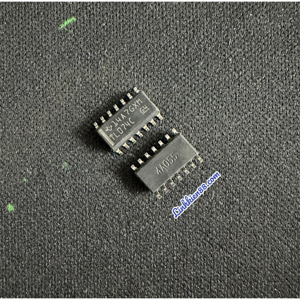 TL074 (combo 5 con)IC OPAMP TL074C 074 SOP-8 ( dán)