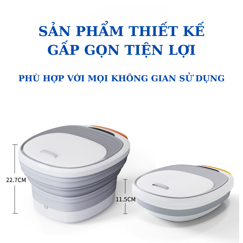 Bồn Ngân Chân Massage Gấp Gọn Không Điều Khiển Chính Hãng TAKAMED