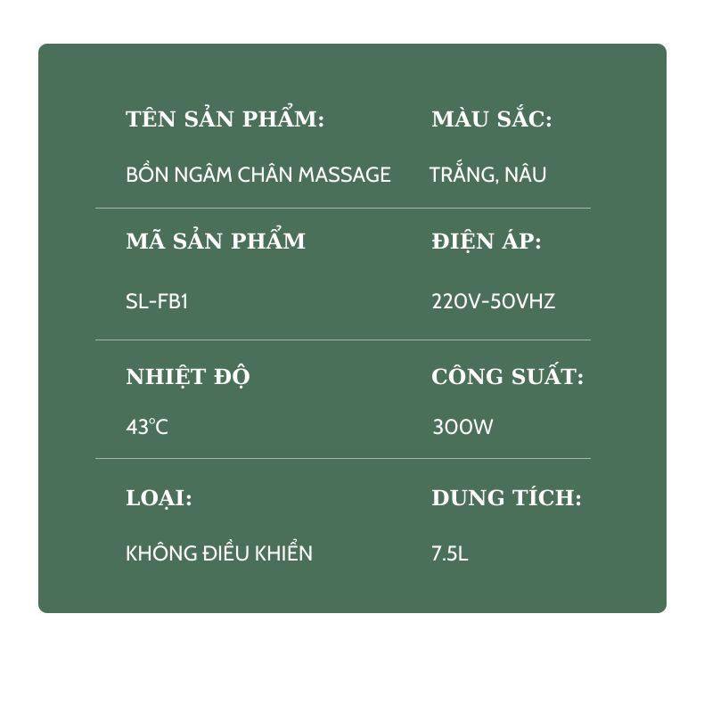 Bồn Ngân Chân Massage Gấp Gọn Không Điều Khiển Chính Hãng TAKAMED