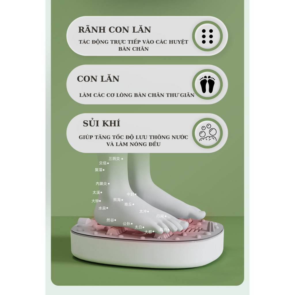 Bồn Ngân Chân Massage Gấp Gọn Không Điều Khiển Chính Hãng TAKAMED