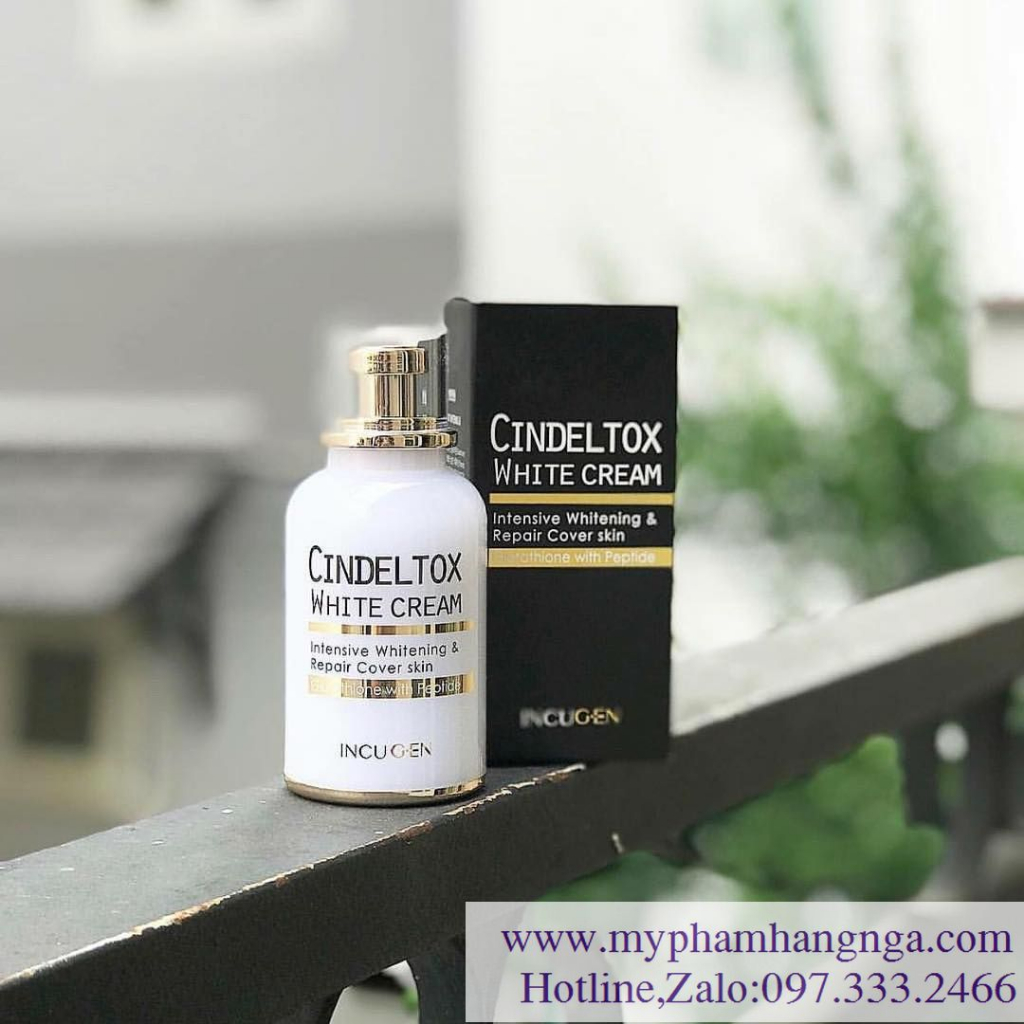 Kem Truyền Trắng Da Cindeltox White Cream MẪU MỚI 2022