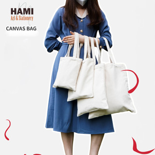 Túi vải canvas trắng tự vẽ