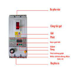40A/100A aptômat chống mất pha Baili - CB chống mất pha, bảo vệ chống mất pha cho động cơ máy 3 phá