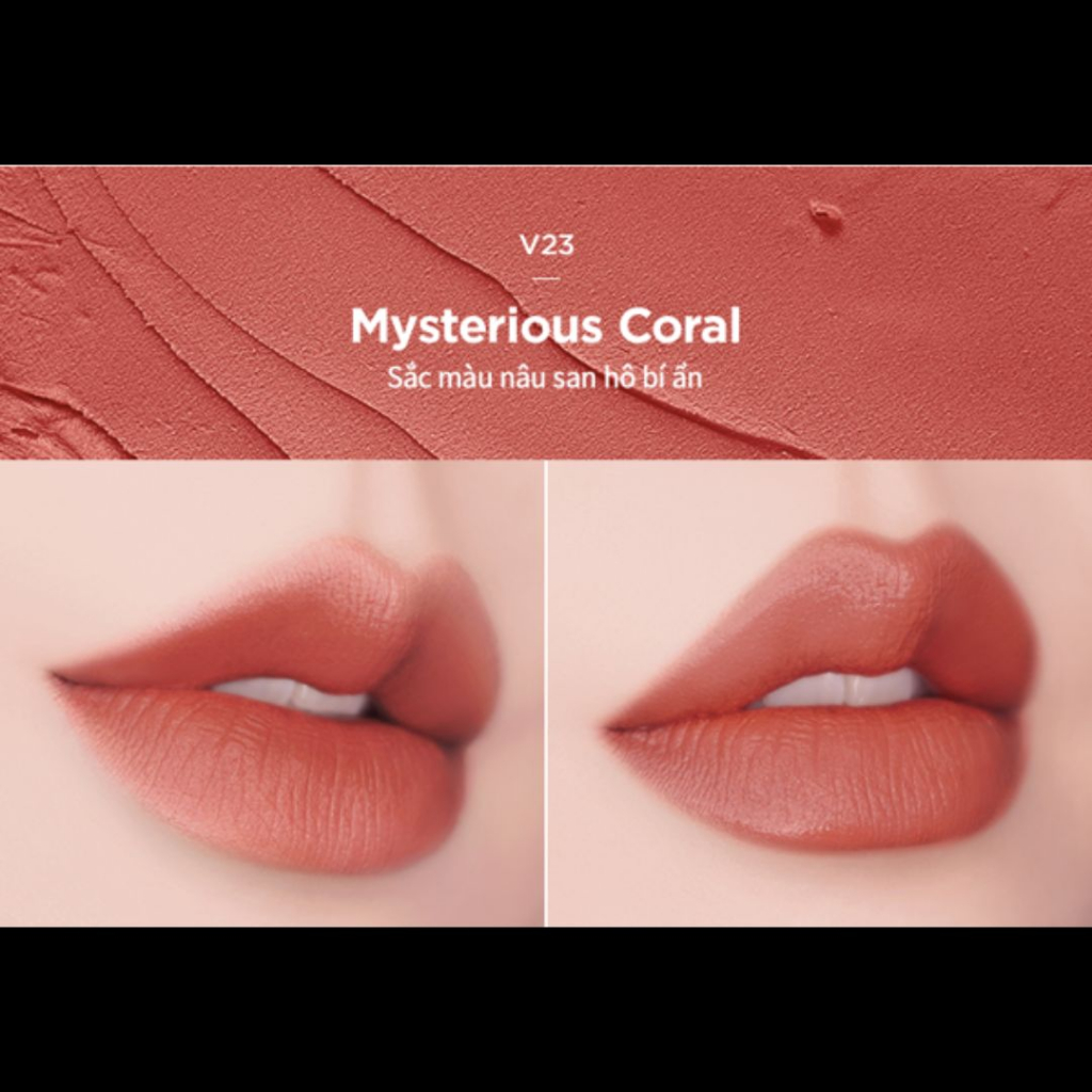 Son Kem Lì Merzy Noir In The Velvet Tint V23