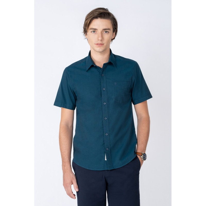Áo Sơ Mi Tay Ngắn Form Vừa WS23SS04P-SC