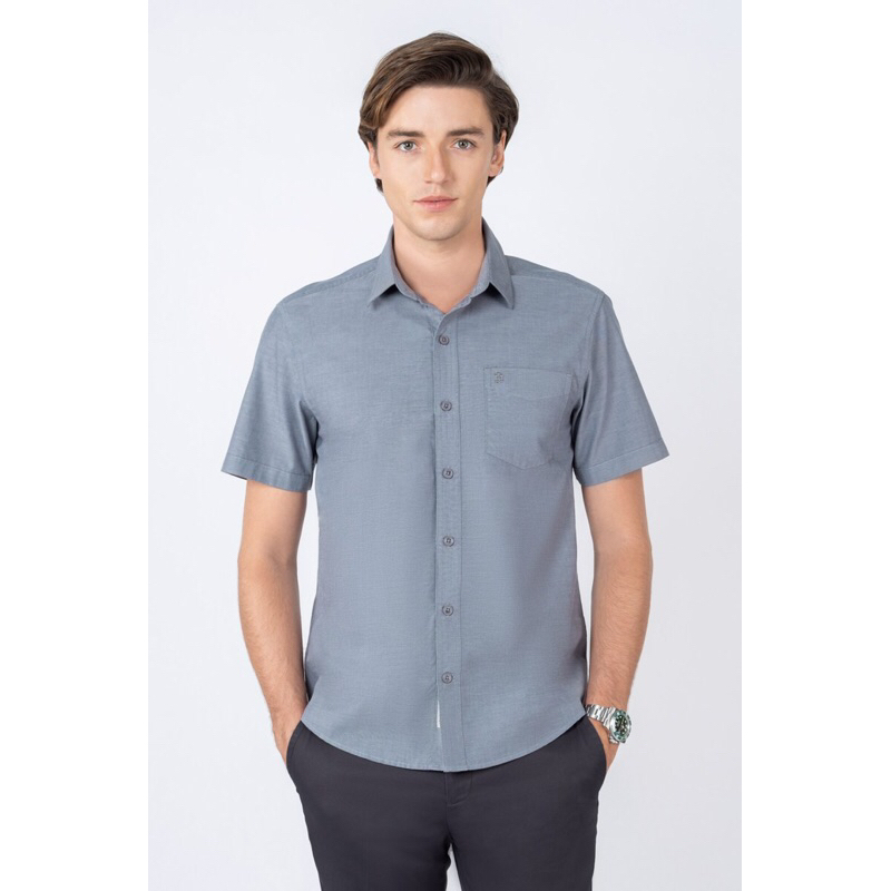 Áo Sơ Mi Tay Ngắn Form Vừa WS23SS04P-SC