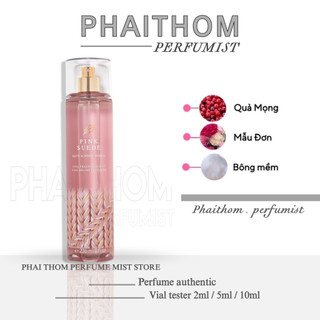 🌟 𝐏𝐇𝐀𝐈𝐓𝐇𝐎𝐌 🌟 xịt thơm toàn thân bath & body works pink suede 🌟