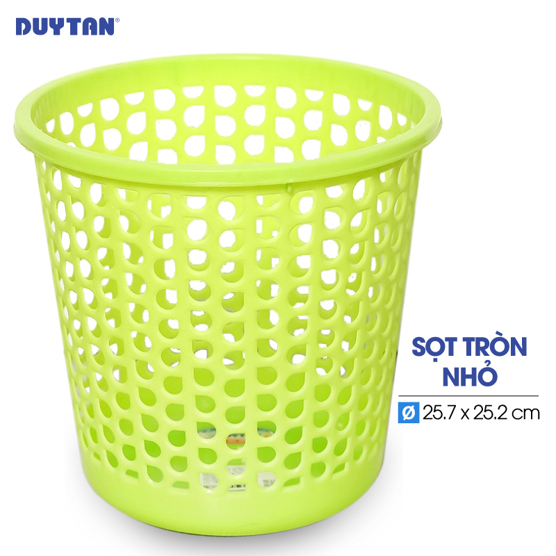 Sọt tròn nhỏ nhựa DUY TÂN (25.7 x 25.2 cm) - 20779