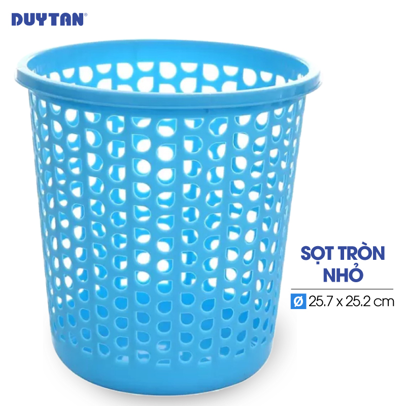 Sọt tròn nhỏ nhựa DUY TÂN (25.7 x 25.2 cm) - 20779