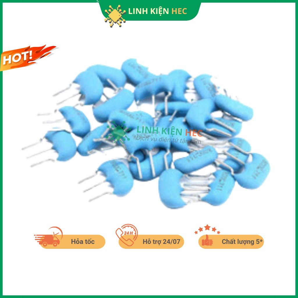 Thạch anh 4mhz 5mhz 6mhz 8mhz 10mhz 12mhz 16mhz 20mhz 3 chân linh kiện hec