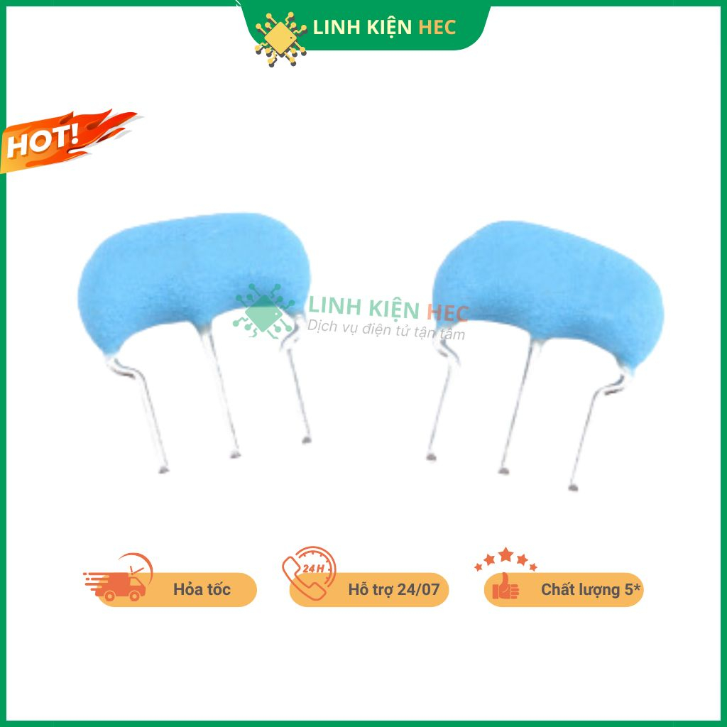 Thạch anh 4mhz 5mhz 6mhz 8mhz 10mhz 12mhz 16mhz 20mhz 3 chân linh kiện hec