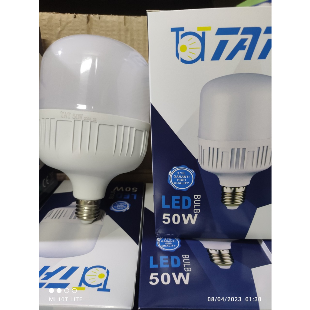 Bóng Đèn Led Trụ 20w 30w 40w 50w, Đèn Bulb, Đèn Trụ Sáng Trắng Siêu Rẻ