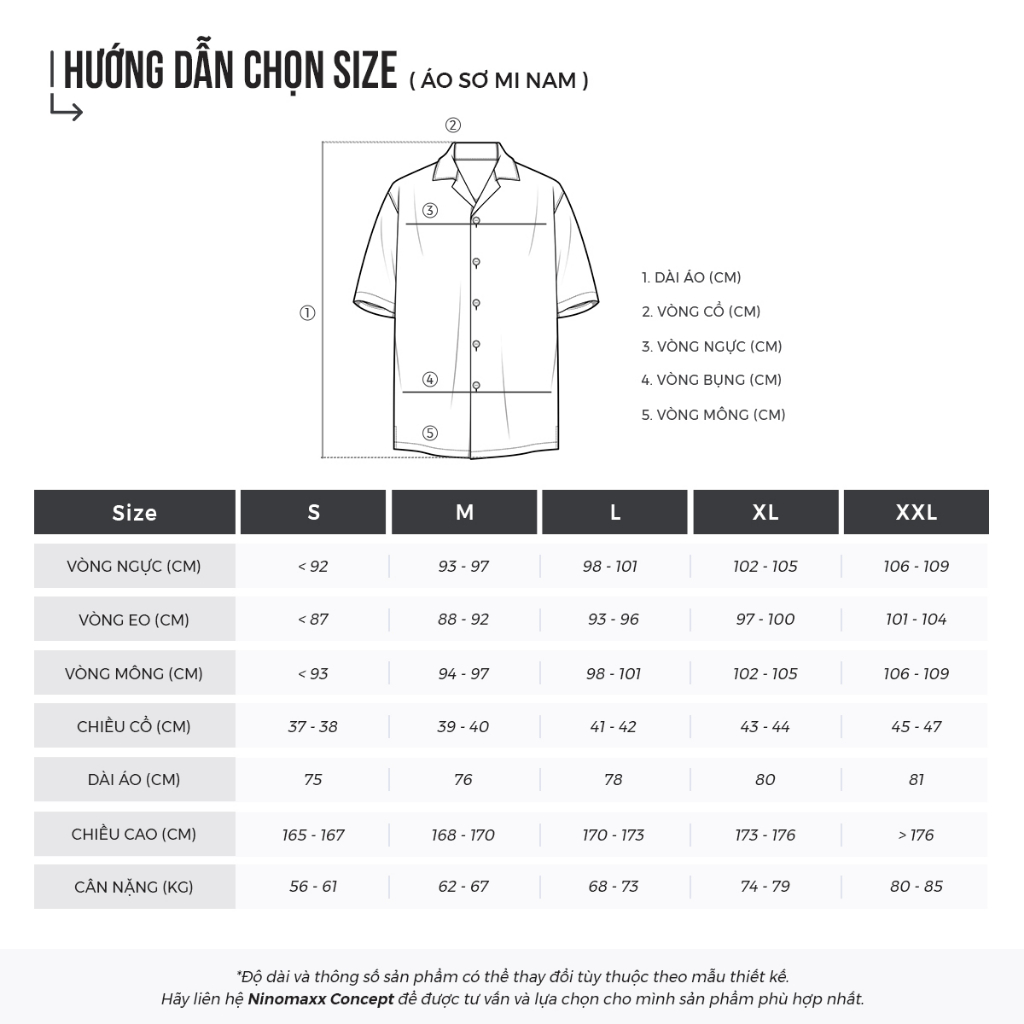 N&M Áo sơ mi nam công sở tay dài Linen 1908094