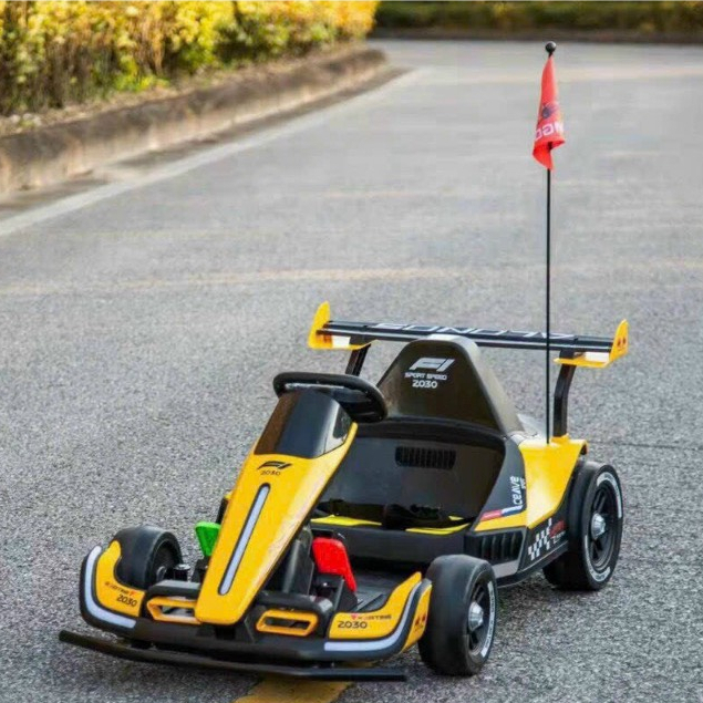 Ô tô điện trẻ em Baby_kid siêu xe thể thao F1 Drift Car Ăc quy lớn 24V - 2 động cơ lớn tải trọng 100kg