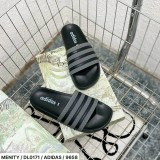 Dép adidas quai sọc nâu đen