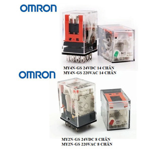 Rơ le trung gian omron my4n/my2n/my4n-gs/my2n-gs
