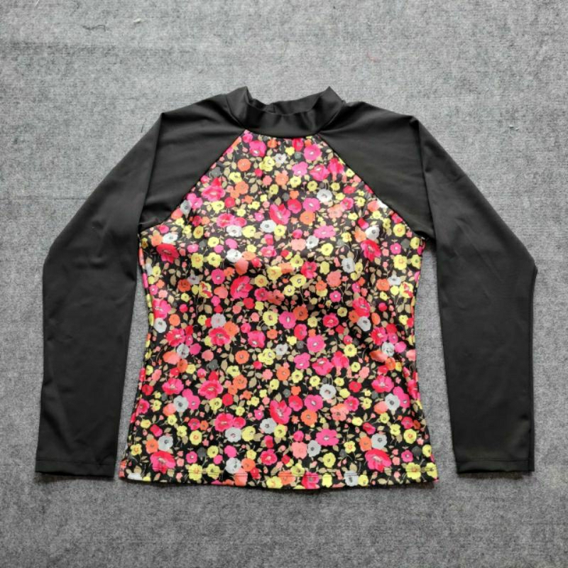 10 Mẫu áo bơi nữ tay dài sẵn lót ngực big size 65 đến 75 ký mix với các mẫu quần bơi lẻ bigsize