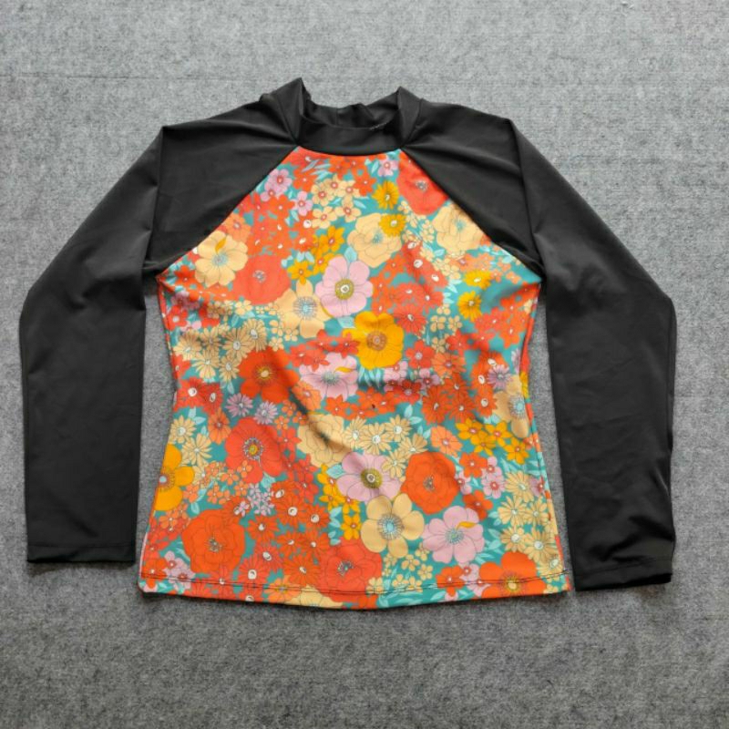 10 Mẫu áo bơi nữ tay dài sẵn lót ngực big size 65 đến 75 ký mix với các mẫu quần bơi lẻ bigsize