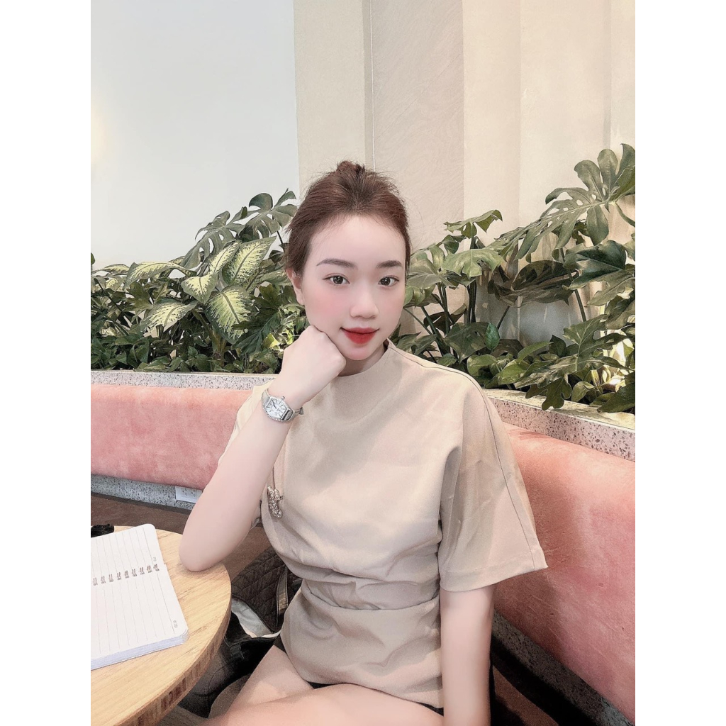 Đồng hồ đeo tay nữ D0.U.LZ mặt bầu dục kim dây da sang chảnh thời trang