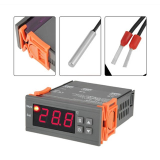 Bộ điều khiển nhiệt độ mh-1210w 220v ngõ ra relay 10a