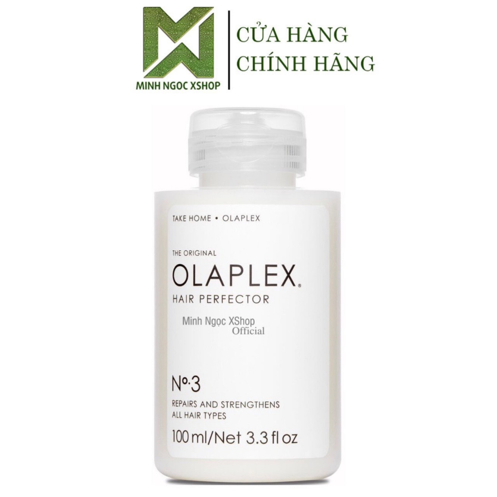 Combo phục hồi liên kết tóc tại nhà Olaplex NO0 155ML + NO3 100ML