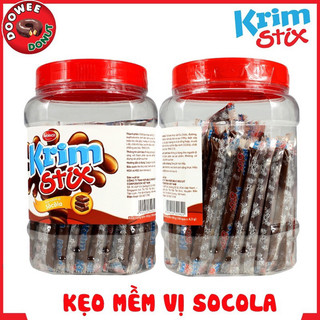 Kẹo Krim Stix hủ 100 que