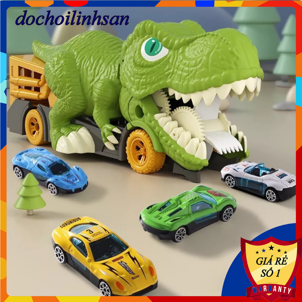 Đồ Chơi Ô Tô, Khủng Long Nuốt Xe Oto