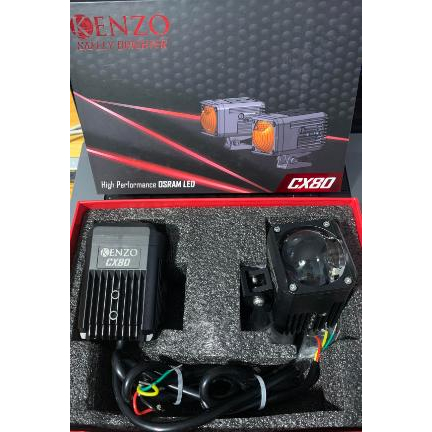 KENZO CX80 -  Trợ Sáng đường cắt sáng rõ nét, không chói mắt người đi đối diện