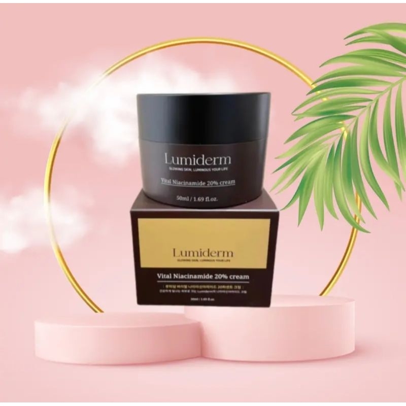 KEM DƯỠNG ĐÊM SIÊU TRẮNG NIACINAMINE 20% LUMIDER