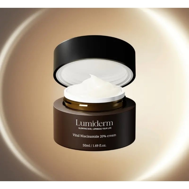 KEM DƯỠNG ĐÊM SIÊU TRẮNG NIACINAMINE 20% LUMIDER