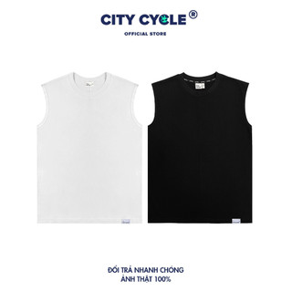 Áo Tanktop Local Brand Ba Lỗ Trơn City Cycle cotton form rộng nam nữ unisex
