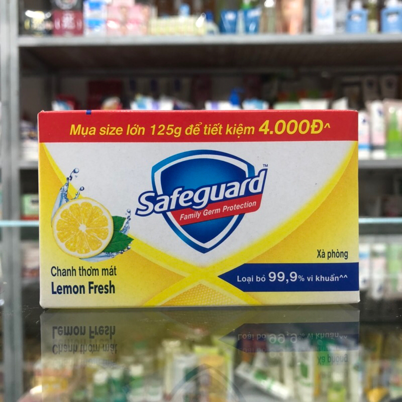 Xà Phòng Diệt Khuẩn SAFEGUARD Cục 125g