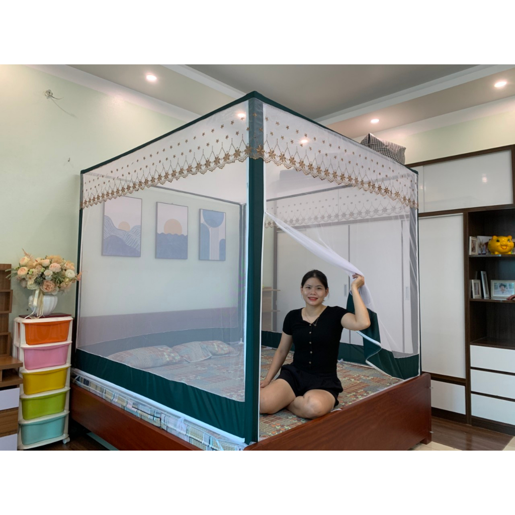 Màn khung vuông không khoan tường cao cấp thế hệ mới hiện nay, màn khung không khoan tường