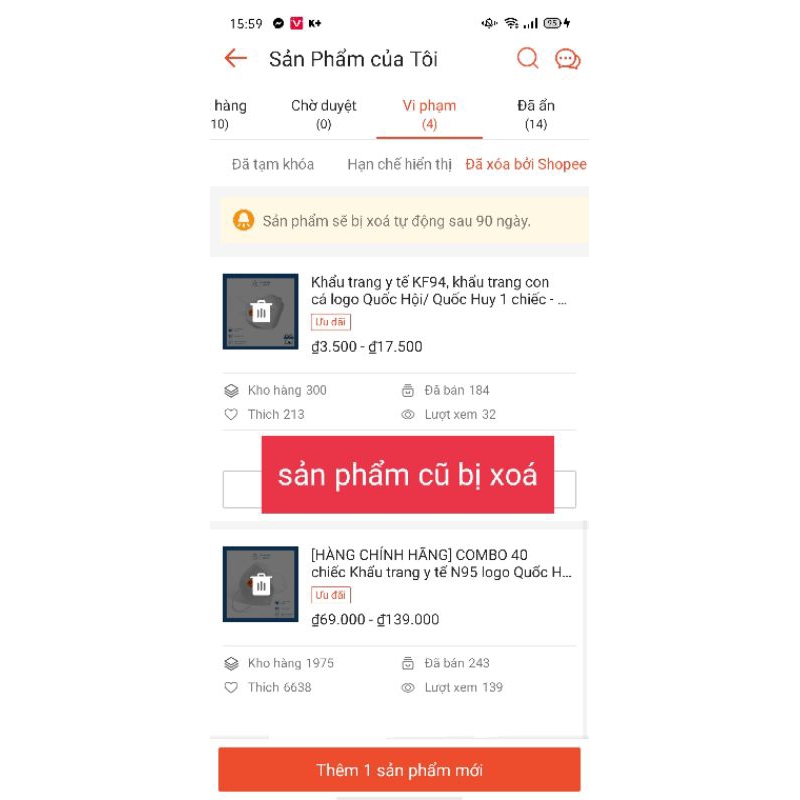 Khẩu Trang Y Tế N95 in Logo