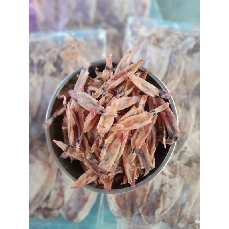 Mực sữa khô nguyên con nhà làm phơi lạt muối nhẹ nhiều dùng rim kho, nấu nước lèo bánh canh hủ tiếu cho ngọt nước