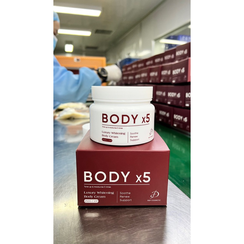 Combo 2h kembody x5 tặng kèm 2 gói bột cám gạo đậu đỏ + 2 thìa xúc kem