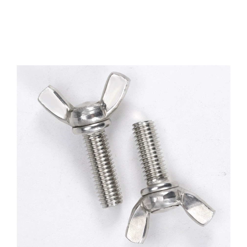 5 cái M5 Bulong tai hồng tai chuồn M5 inox304 M5X10,M5X12,M5X16,M5X20,M5X30